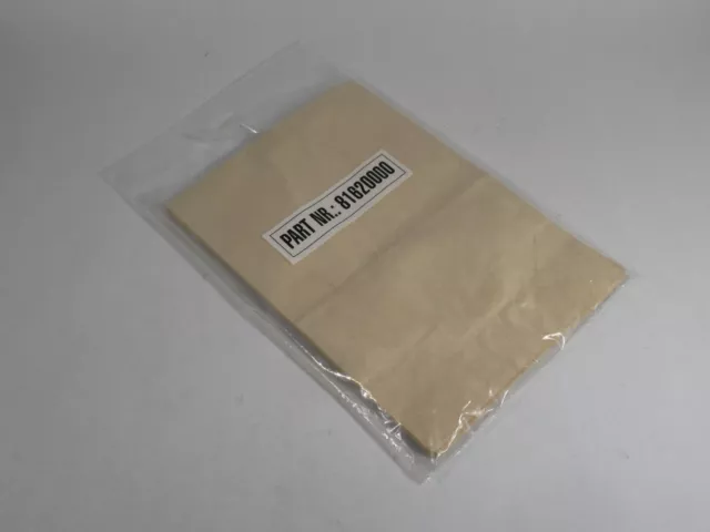 Nilfisk 81620000 Replacement Vacuum Bag 12-5/8" Length *LOT OF 3* NWB