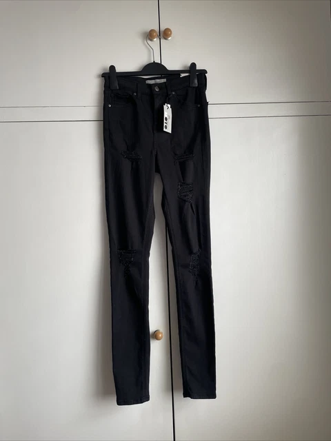 TOPSHOP MOTO TALL Leigh Skinny Jeans W28 L36 Size 10 New With Tags Super Soft 15.00 PicClick UK
