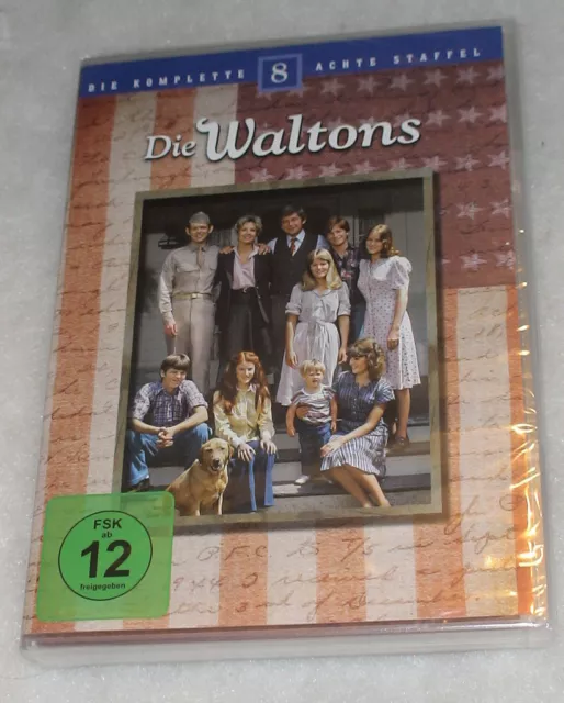 The Waltons Completo Temporada 8 Octavo - DVD Caja Set - Nuevo Sellado - Región