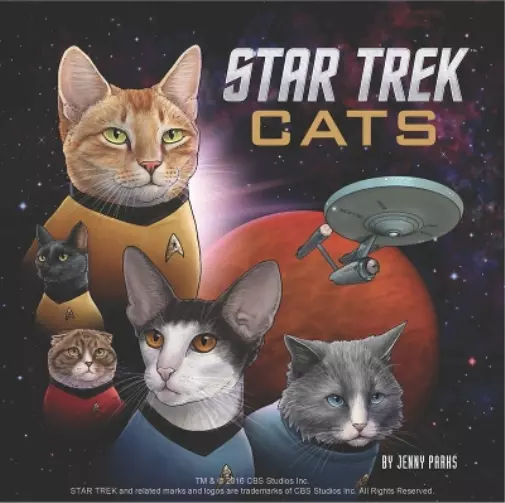 Jenny Parks Star Trek Cats (Relié)