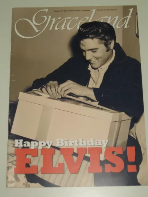 Elvis Presley Fachmagazin:  Graceland  Ausgabe 221, Januar/Februar 2015