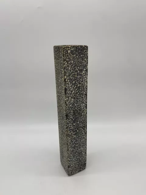 Tall Vintage Handcrafted Natural Stone Vase for Home Decor and Flower