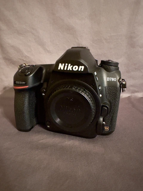 Nikon D780 24.5MP Digital SLR Camera - Black (Body Only) MINT 499 Shutter Count!