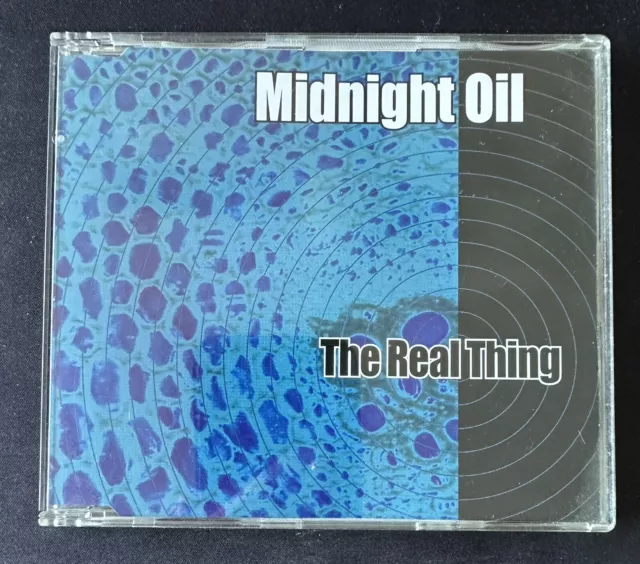 MIDNIGHT OIL  THE REAL THING  CD 2 track SINGLE CD AUS  (COLUMBIA, 2000) VGC