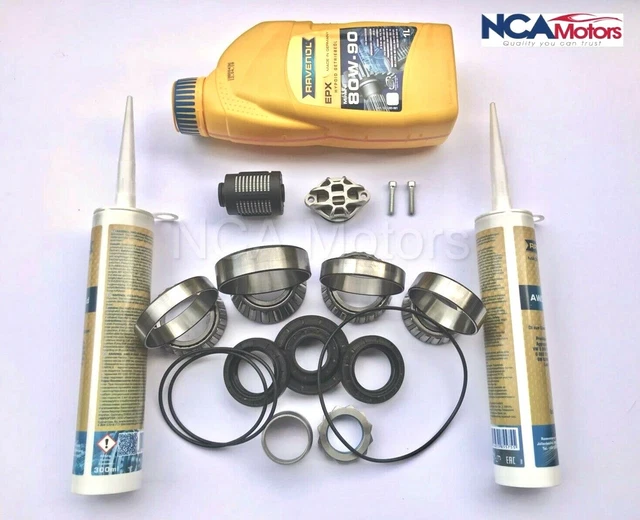 RANGE ROVER EVOQUE Complete Rear Differential and Haldex Repair Kit OEM