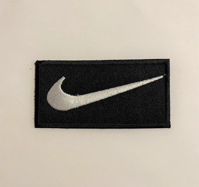 NIKE EMBROIDERED IRON on sew on patch badge logo sports applique