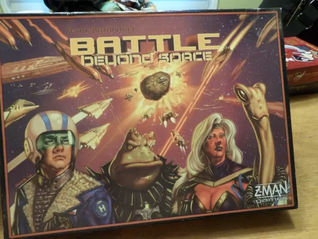 Z-Man Boardgame Battle Beyond Space Box Unpunched/unplayed