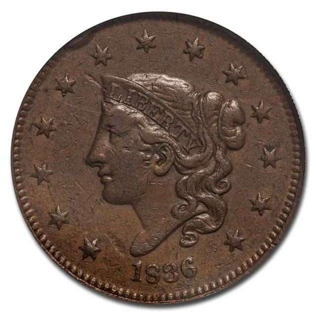 1836 Large Cent AU