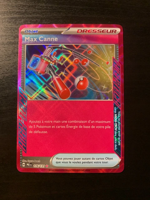 Carte POKEMON - Max Canne 116/131 - EV8.5 évolutions prismatiques /J