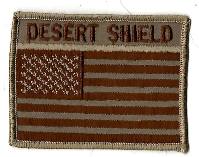 Operation Desert Shield Us Flag Patch