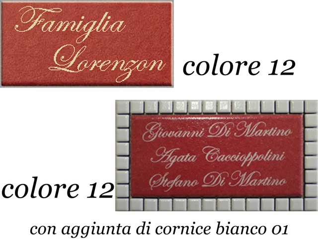 Targa Rettangolare In Ceramica X Case Vacanze O Ville - Foto 9