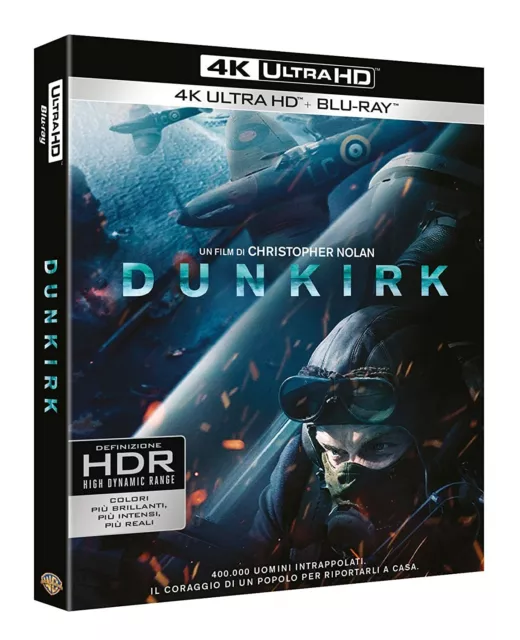 Blu Ray Dunkirk - (4K Ultra HD + Blu-Ray Disc).....NUOVO