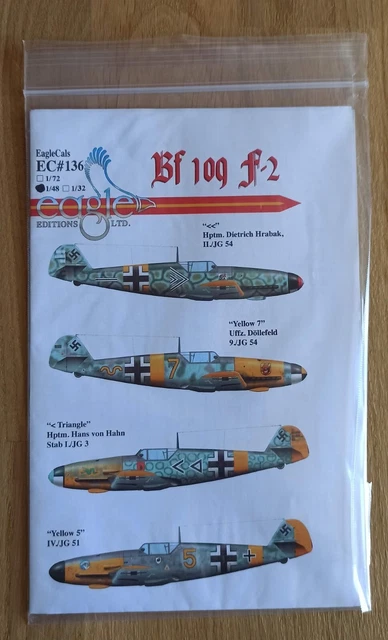 EAGLECALS EC136  MESSERSCHMITT Bf 108 F2   1/48