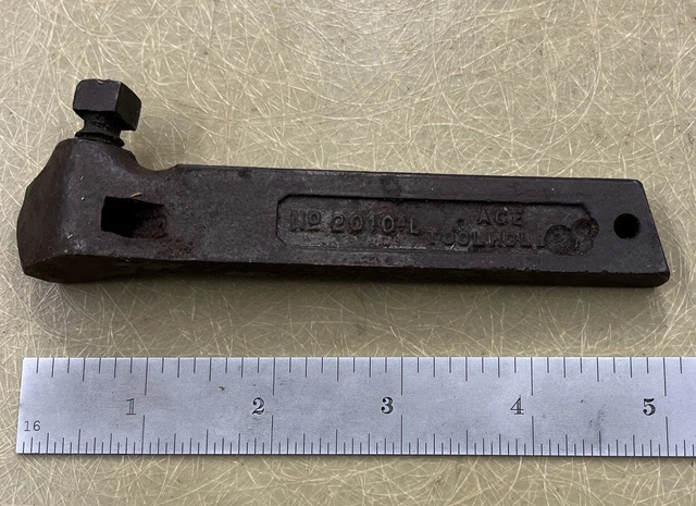 Armstrong Ace 2010-L left tool bit holder metal lathe machinist usa
