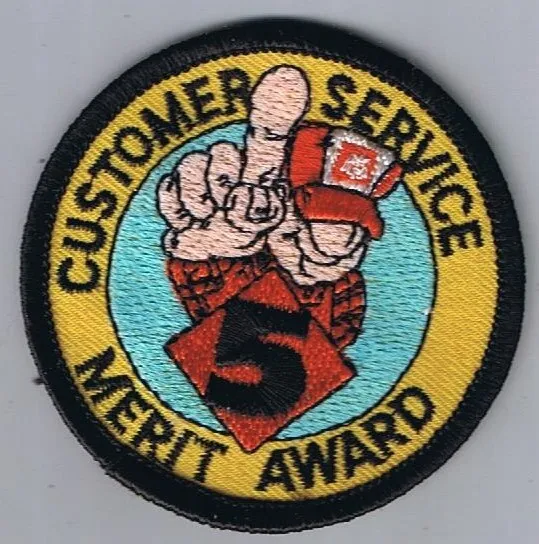 Home Depot Patch 5 Years Customer Service Merit Award 2 1/2" Diameter