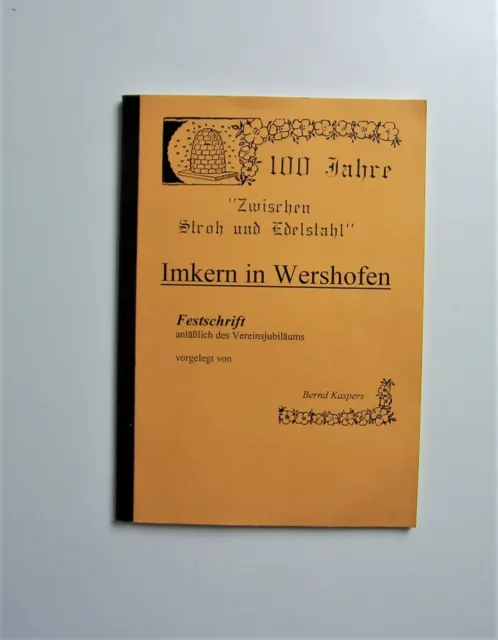 IMKERVEREIN WERSHOFEN 90er J. Festschrift Imkerei, BIENEN, Imker, Honigbienen