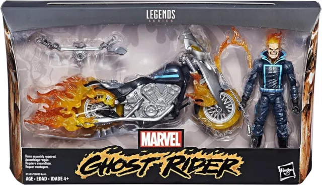 Marvel Legends Series Ghost Rider W/ Flame Cycle Motorcycle