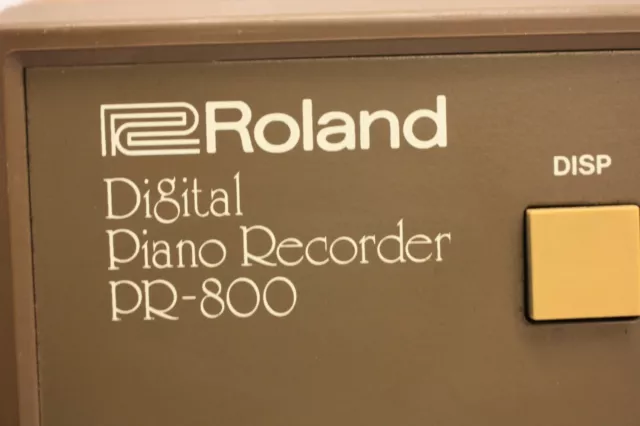 Roland Pr 800 Piano Digital Grabadora Vintage Midi Grabadora 2