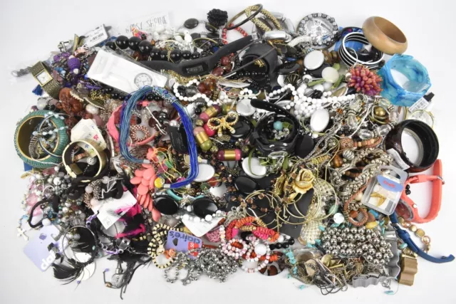 Job Lot of Various Costume Jewellery 5KG. Beads, Bangles, Necklaces & More.