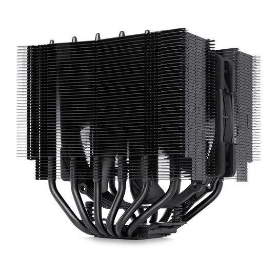 NOCTUA NHD15S DUAL Radiator Quiet Black CPU Cooler, 1x 140mm PWM Fan