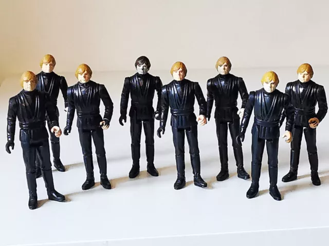 AUSWAHL: vintage LUKE SKYWALKER Jedi Knight STAR WARS KENNER RotJ 1983 bespielt