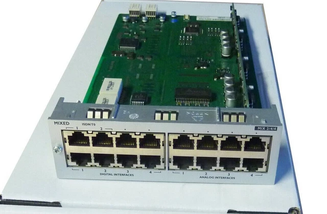 ALCATEL LUCENT MIX 4-4-8 3EH73015ACAB MIXED PABX OmniPCX OXO EUR 49,00