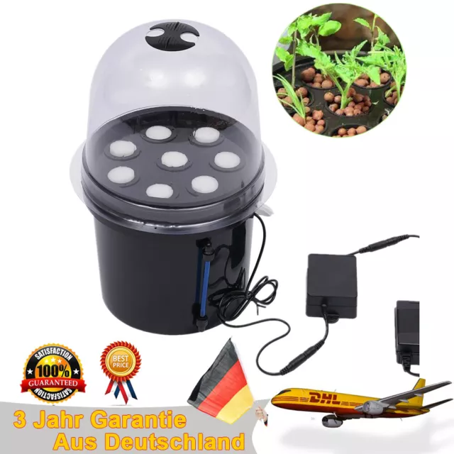 Pflanzen Aeroponic Hydroponic Aeroponisches Vermehrungsset PP 5L DE