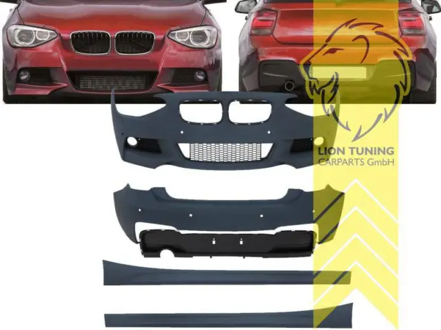 Stoßstangen Set Body Kit für BMW F20 auch für M-Paket für PDC SRA