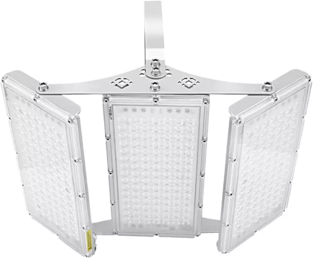 Outdoor Led Flood Light Fixture for Garage Yard: 300 Watt 30000 Lumen 6500K Comm