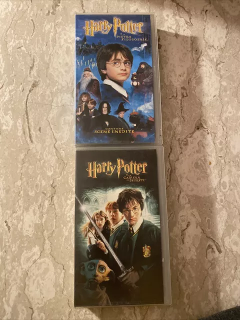 Harry Potter 1 E 2 Vhs L’ordine Della Fenice E La Camera Dei Segreti