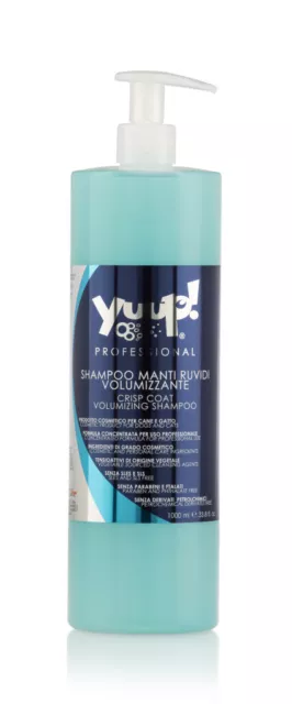 Yuup! Professionelles Volumen Hundeshampoo krauses + raues Felll (35,95 EUR/l)