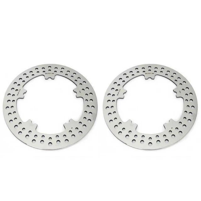 2x Poli Disques de frein Avant pr Harley FXDBB Dyna VRSCR 1130 Street Rod 06-21 4
