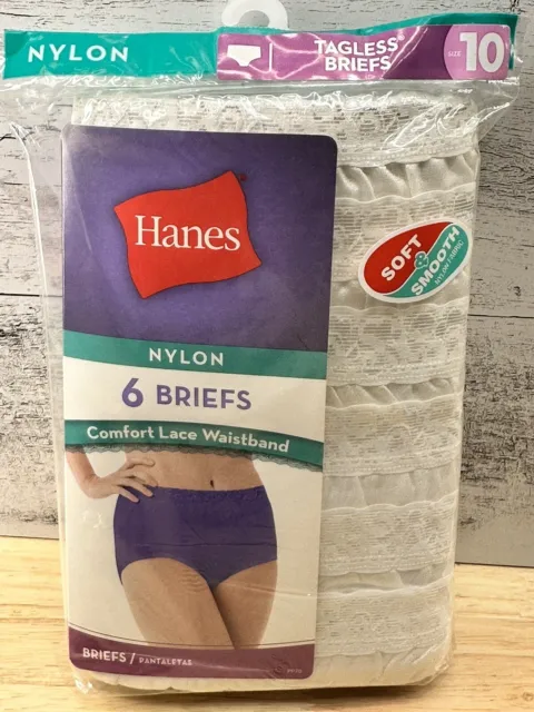 https://www.picclickimg.com/kMQAAOSwtwBlu8Hh/Hanes-Womens-Nylon-Brief-Panties-White-Size.webp