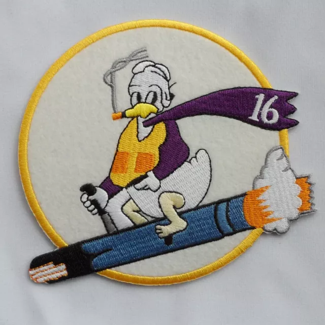 WW2 USAF 16th Fighter Interceptor Squadron Patch WW2 US Jacket Patch 4.4''