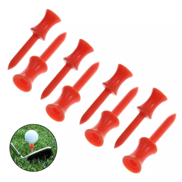 50 Pcs 70mm Tee Castle Tees Golf Stuff Wall Mounted Skateboard Holder Ball Stud