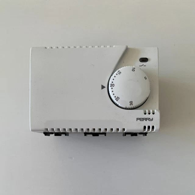 Termostato Elettronico Da Incasso Perry 1TITE301 MC - Con LED, Regolazione 5-30°C | Per Caldaie - Foto 7