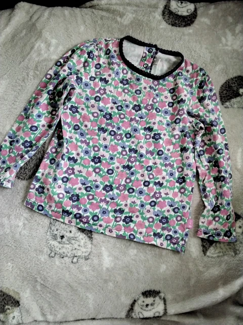 JoJo Maman Bebe Floral Girls Top age 3-4 years