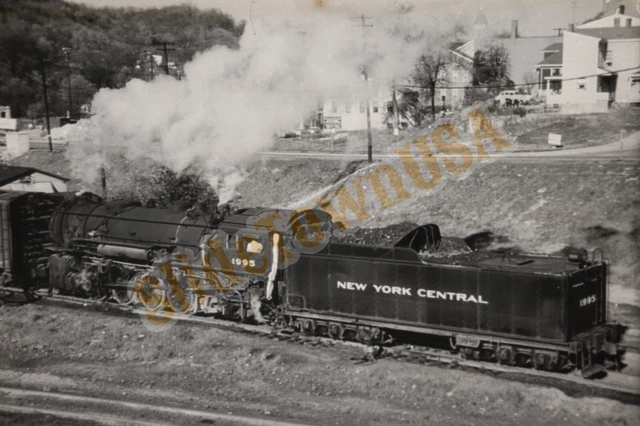 Vtg 1954 Duplicate Train Slide 1995 New York Central Engine Cincinnati OH X6P010