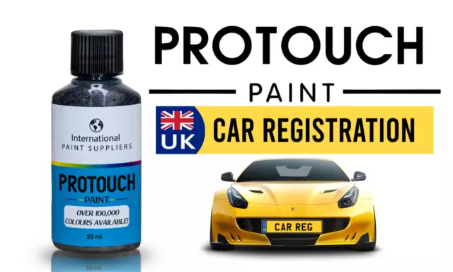 Touch Up Paint Mixed By Car Registration 30ml Bottle Stone Chip Scratch Repair