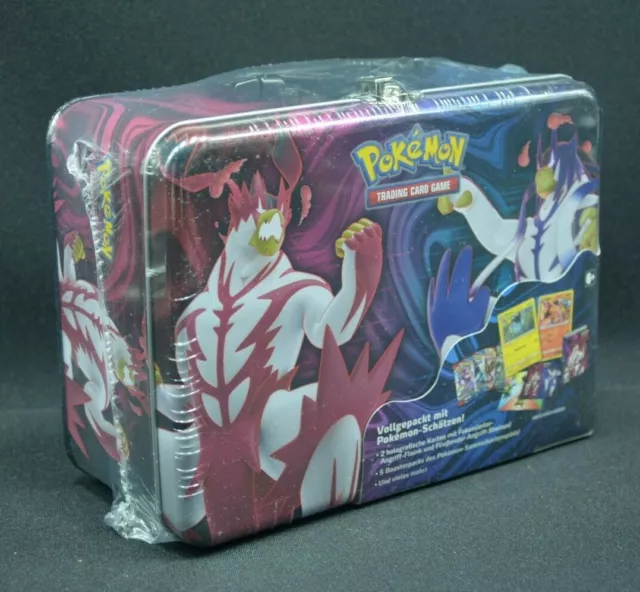 Schede Pokemon Valigetta Collezionistica Primavera 2021 Kampfstile 5 Booster Tin