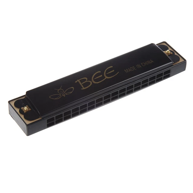 Kids Children Musical Instrument 32 Holes Metal Bee Harmonica Mouth Organ7097