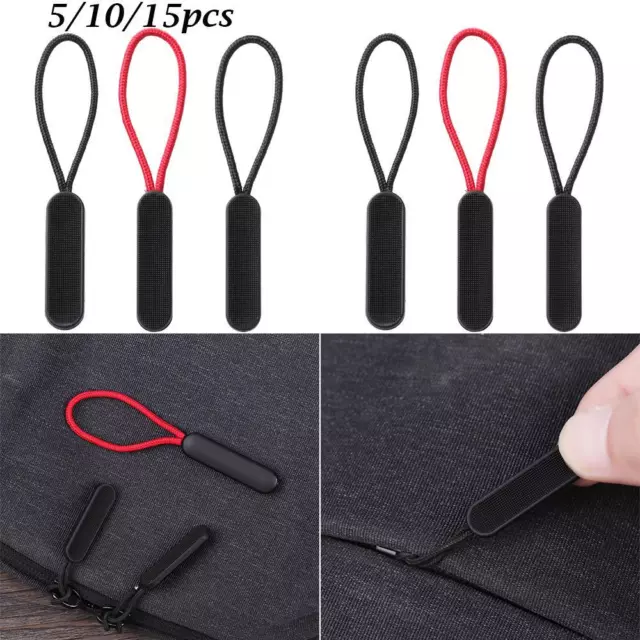 Backpack Cord Rope Pullers Zipper Pull Zip Puller Replacement Ends Lock Zips