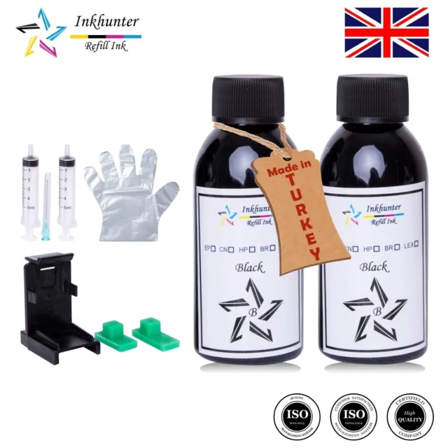 inkhunter 4x100ml Refill Ink Compatible for HP 912, HP 912XL, HP 917XL