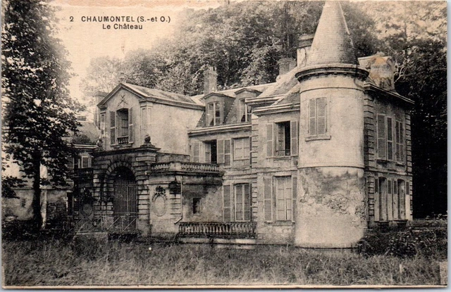 95 CHAUMONTEL  carte postale ancienne [REF 51931]