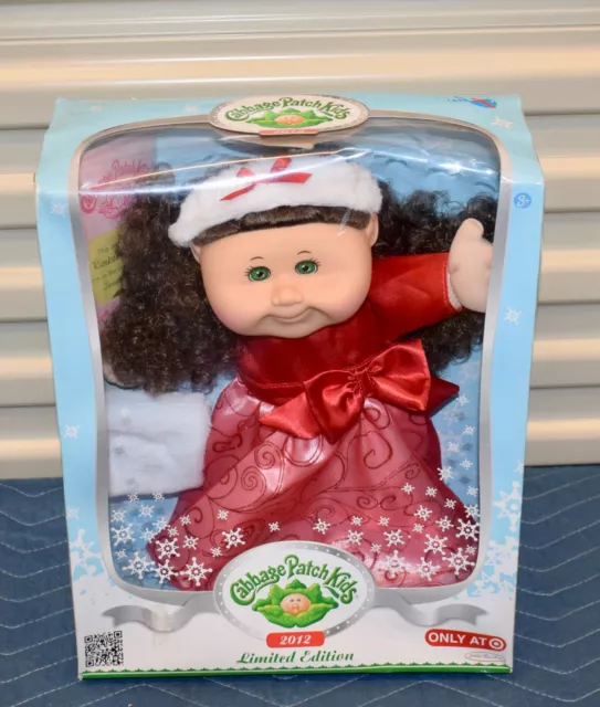 2012 Cabbage Patch Kids Target Limited Edition Kimber Forrest Holiday Doll ~D2