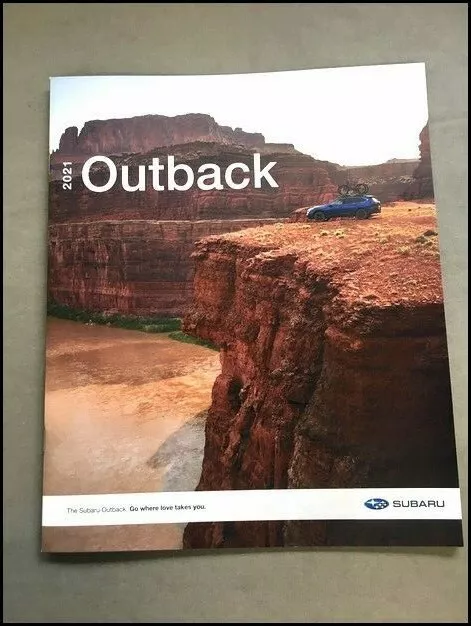 2021 Subaru Outback 24-page Original Car Sales Brochure Catalog