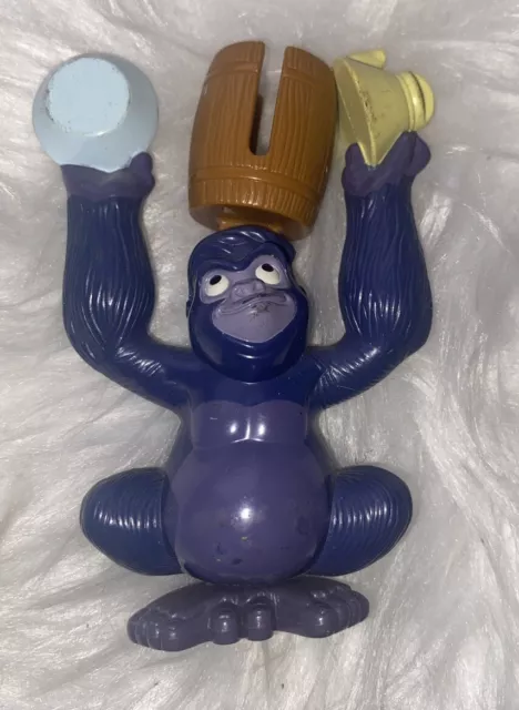 1999 Disney Tarzan Movie Terk Gorilla McDonald’s Happy Meal Toy Ape Figure