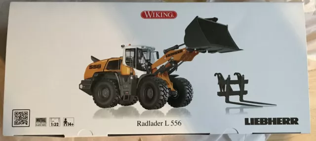 Wiking 77840 Liebherr Radlader L 556 1:32. NEU & OVP