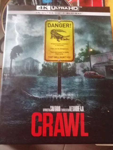 blu-ray   fullslip    CRAWL  4K       alexandre aja     avec VF