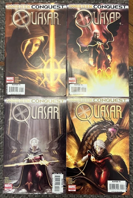 Annihilation: Conquest - Quasar #1-4 Complete Set Marvel Comics 2007